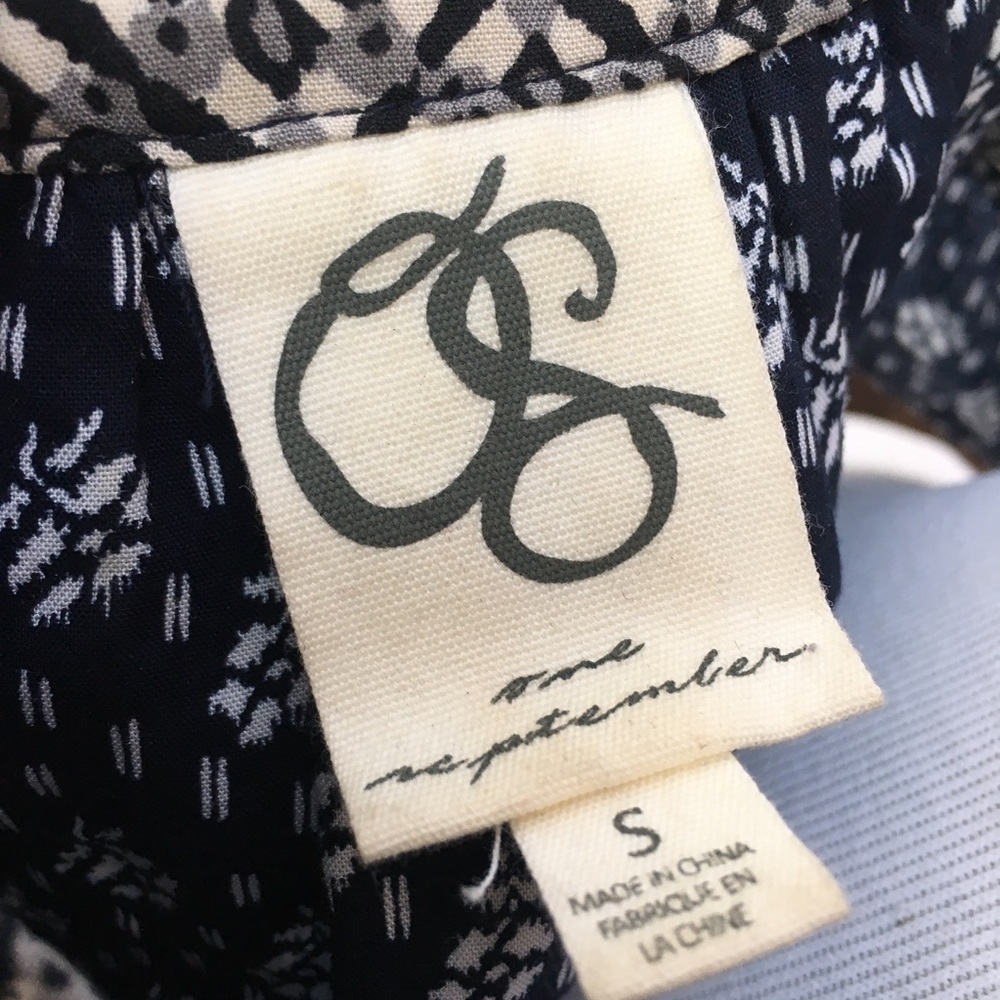 Anthropologie One September Tamarosa Patchwork Top - Picture 4 of 4